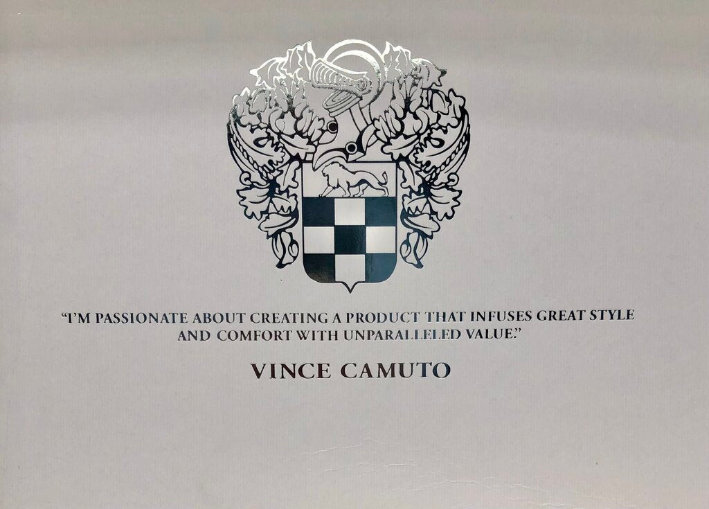 Vince Camuto AYLEN Silver & Jeweled Heel Sandals /b