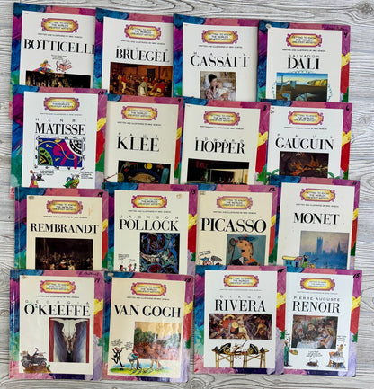 Set of 16 Getting to Know the World’s Greatest Artists /j