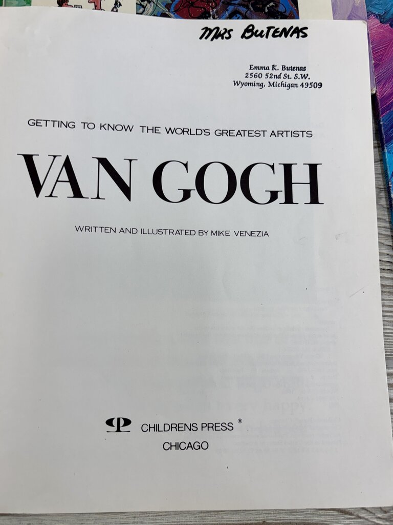 Set of 16 Getting to Know the World’s Greatest Artists /j