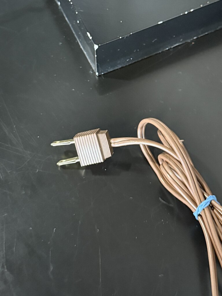 MCM Raymor Black Metal Bankers Lamp (WORKS)