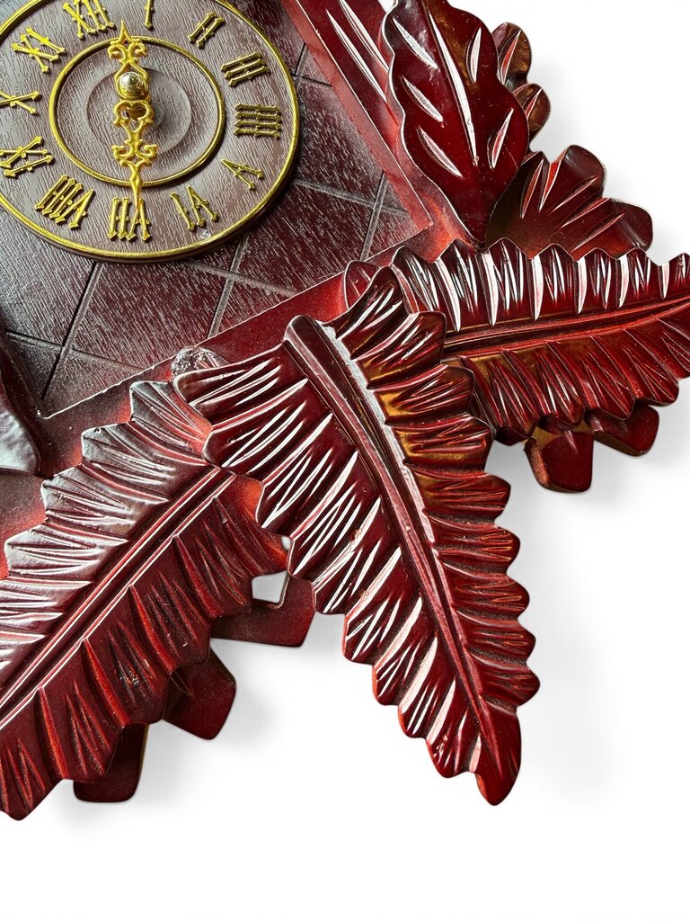Red Wood Cuckoo Clock (NOT TESTED)