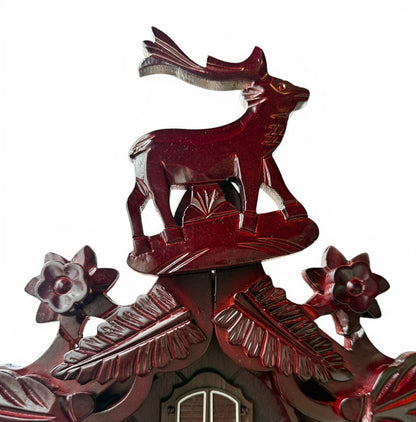 Red Wood Cuckoo Clock (NOT TESTED)