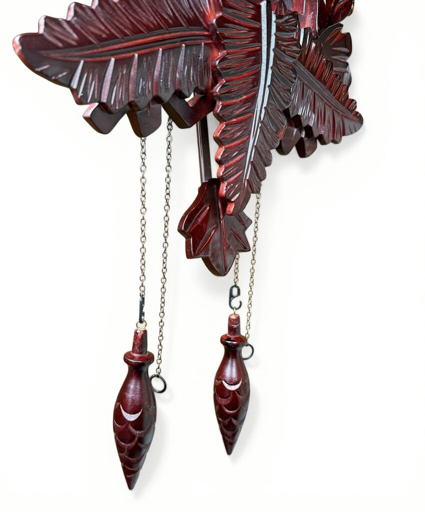 Red Wood Cuckoo Clock (NOT TESTED)
