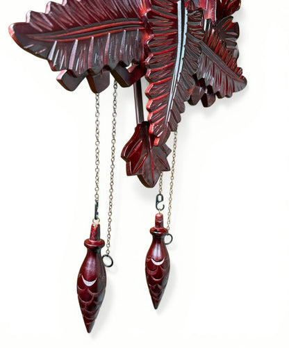 Red Wood Cuckoo Clock (NOT TESTED)