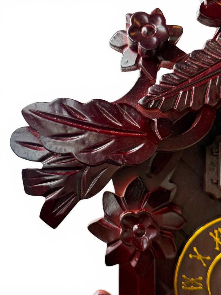 Red Wood Cuckoo Clock (NOT TESTED)