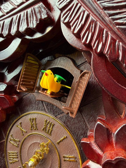Red Wood Cuckoo Clock (NOT TESTED)