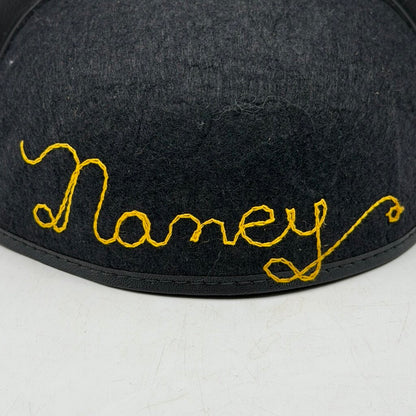 Vintage 1960s Disneyland Child Size Mickey Mouse Ears Cap/Hat Embroidered Nancy /cb