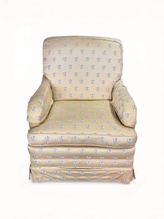 Yellow Patterned Chair