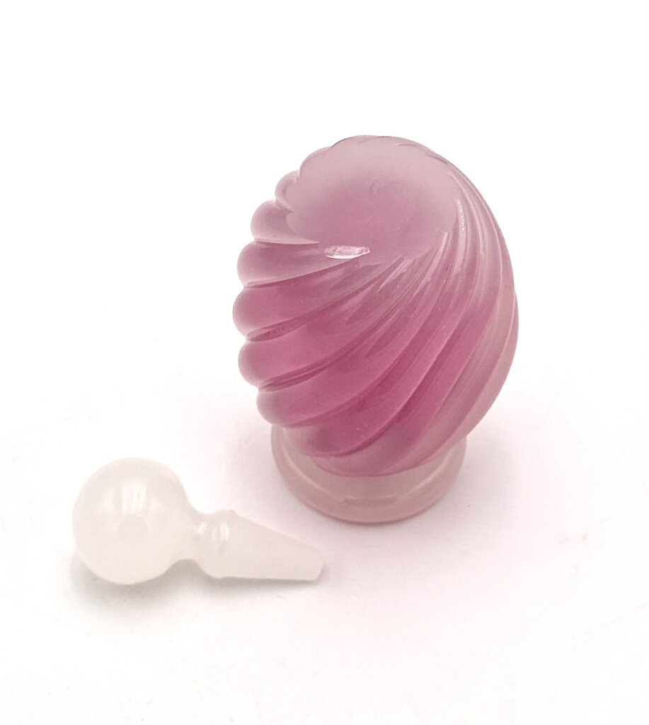VTG Seguso Murano Italian Pink Perfume Bottle