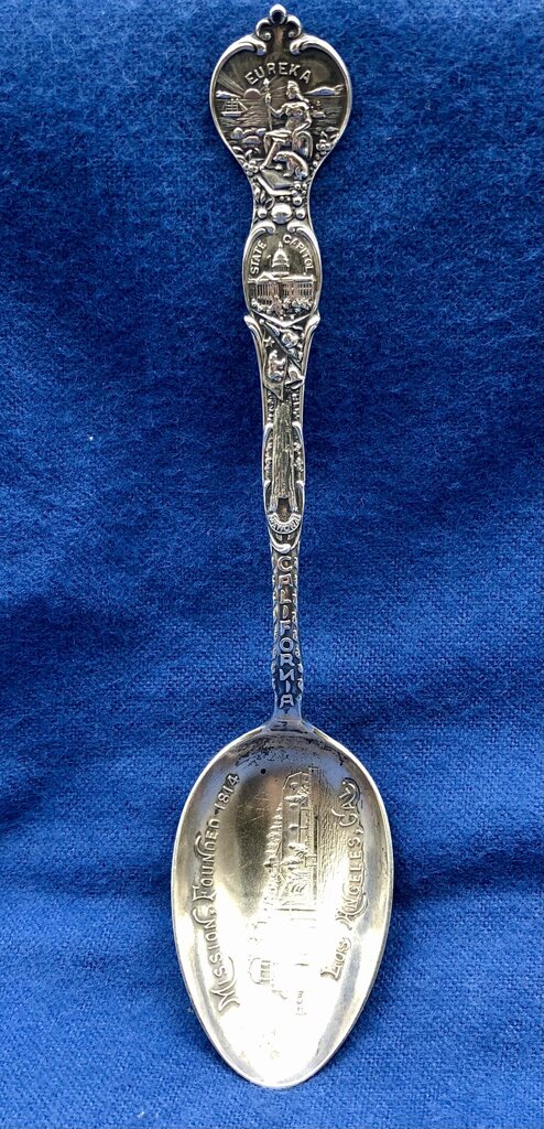 Antique Joseph Mayer & Bros. Sterling Silver California Souvenir Spoon /b