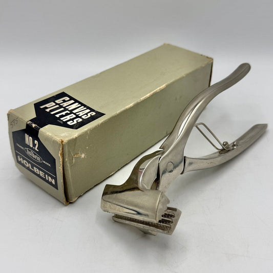 Vintage Holbein Canvas Pliers No.2 Made in Japan w/Box /cb