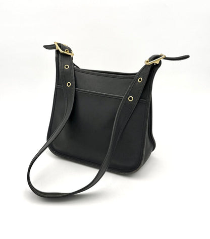VTG Coach Black Leather Legacy Zip Shoulder Bag