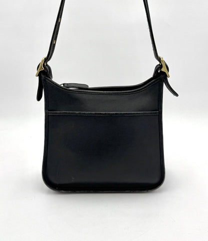 VTG Coach Black Leather Legacy Zip Shoulder Bag