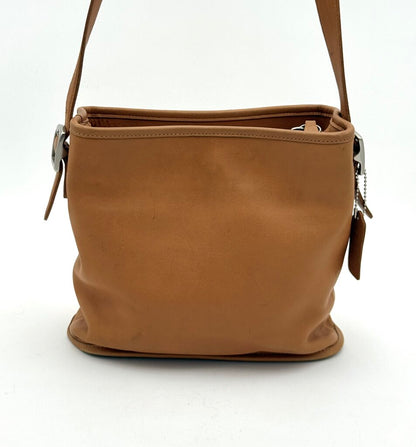 VTG Coach Legacy Tan Leather Shoulder Bag