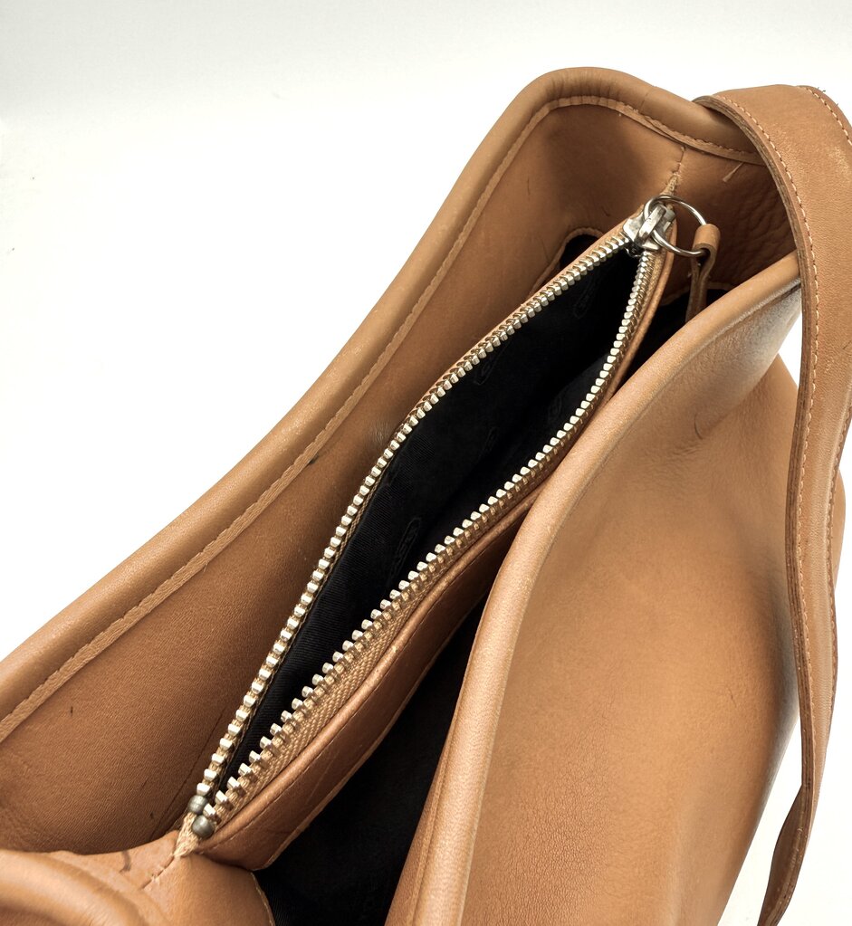 VTG Coach Legacy Tan Leather Shoulder Bag