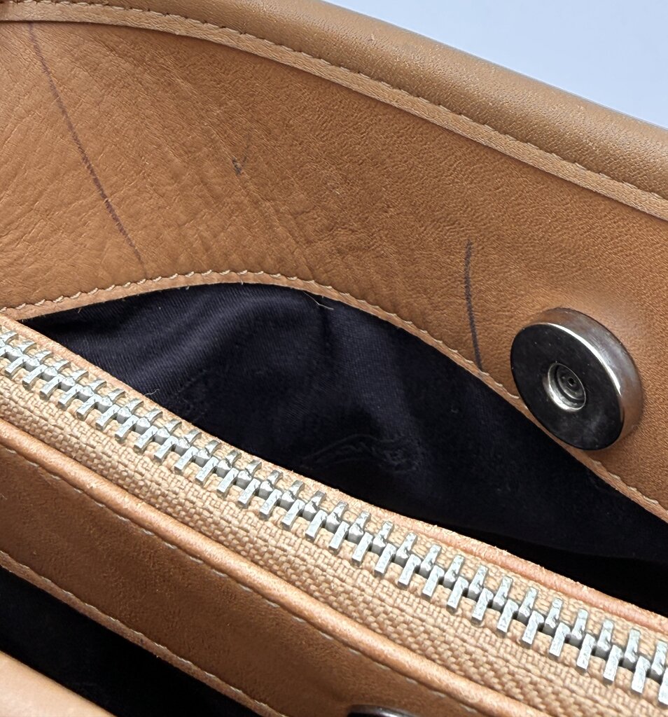 VTG Coach Legacy Tan Leather Shoulder Bag