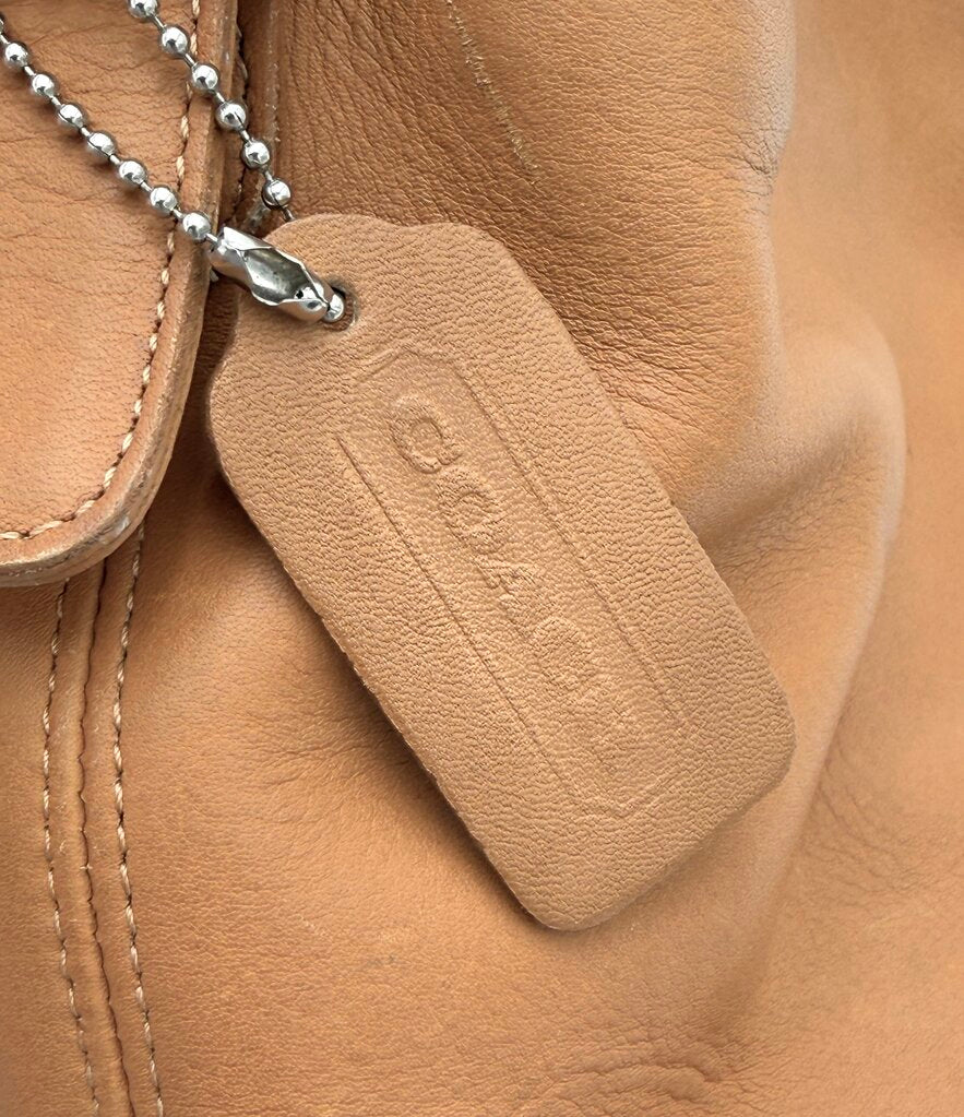 VTG Coach Legacy Tan Leather Shoulder Bag