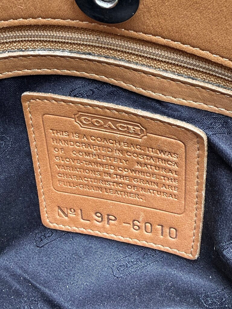 VTG Coach Legacy Tan Leather Shoulder Bag