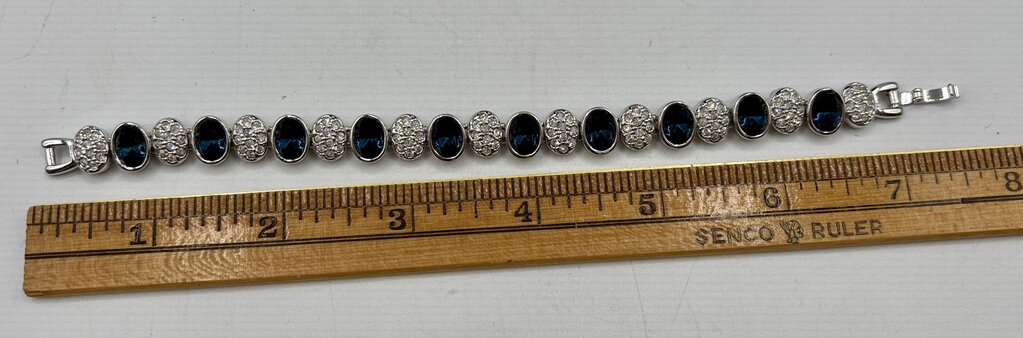 Crystal Necklace & Bracelet Set by Personal Accents /j