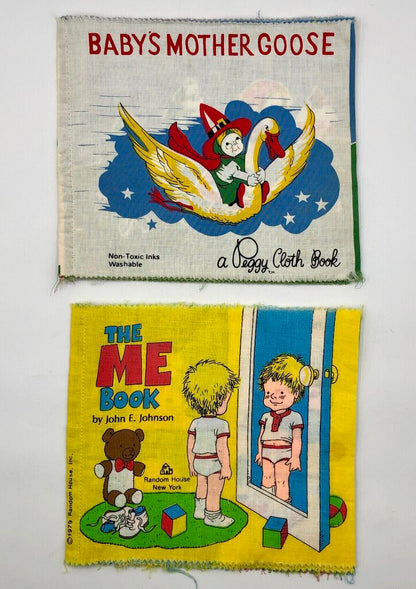 5 Vintage 1970’s Cloth Baby Reading Books /b