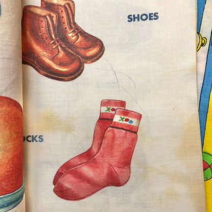 5 Vintage 1970’s Cloth Baby Reading Books /b