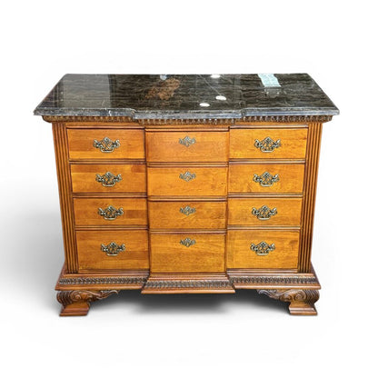 Marble Top Mahogany Dresser