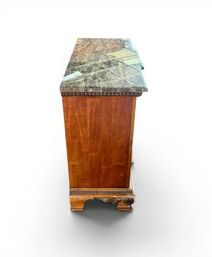 Marble Top Mahogany Dresser