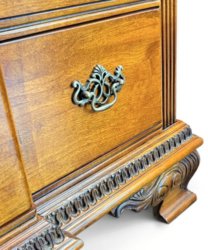 Marble Top Mahogany Dresser