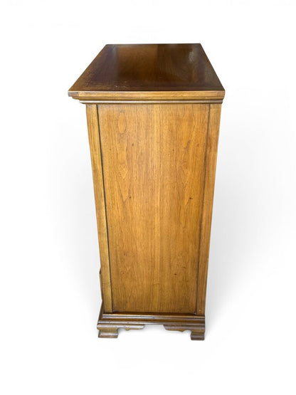 Thomasville Tall 5 Drawer Walnut Dresser