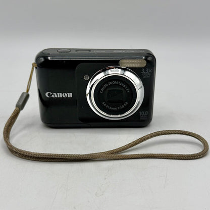 Canon PowerShot A800 Digital Camera 10.0 Mega Pixels w/16GB SDHC Card Tested Works /cb