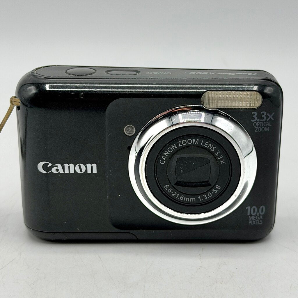 Canon PowerShot A800 Digital Camera 10.0 Mega Pixels w/16GB SDHC Card Tested Works /cb