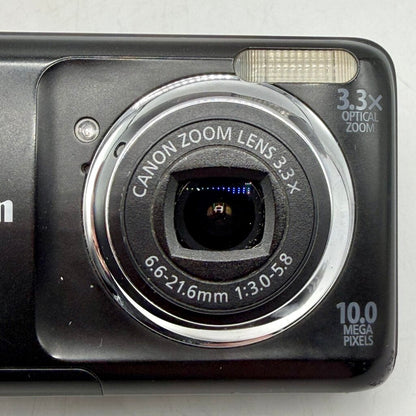 Canon PowerShot A800 Digital Camera 10.0 Mega Pixels w/16GB SDHC Card Tested Works /cb