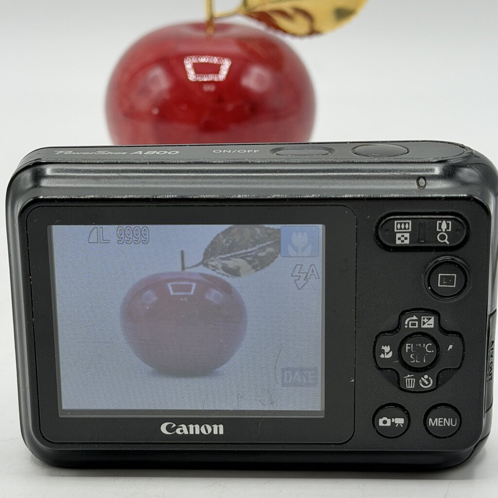 Canon PowerShot A800 Digital Camera 10.0 Mega Pixels w/16GB SDHC Card Tested Works /cb