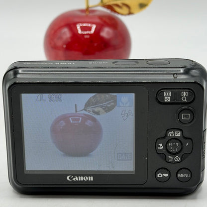 Canon PowerShot A800 Digital Camera 10.0 Mega Pixels w/16GB SDHC Card Tested Works /cb