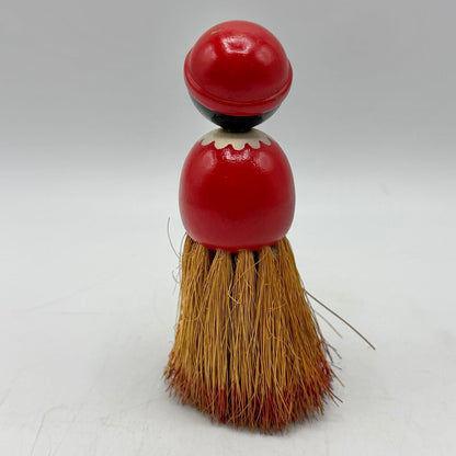 Vintage 1930s Rhody Brush Company Black Americana Mammy 4 1/2” Clothes Brush /cb