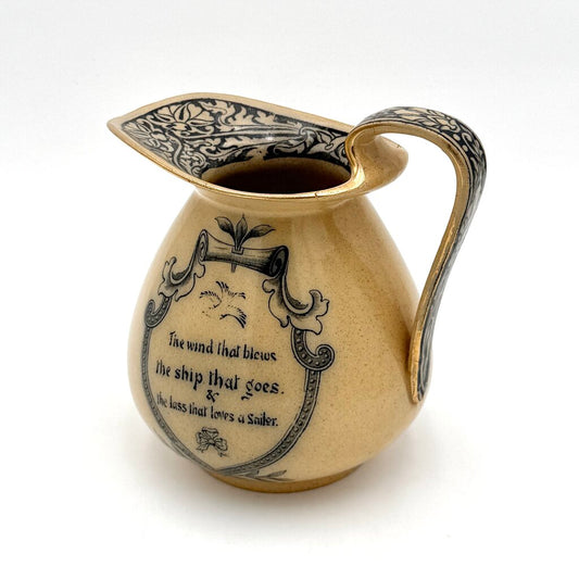 Royal Doulton Ceramic Proverb Motto Jug