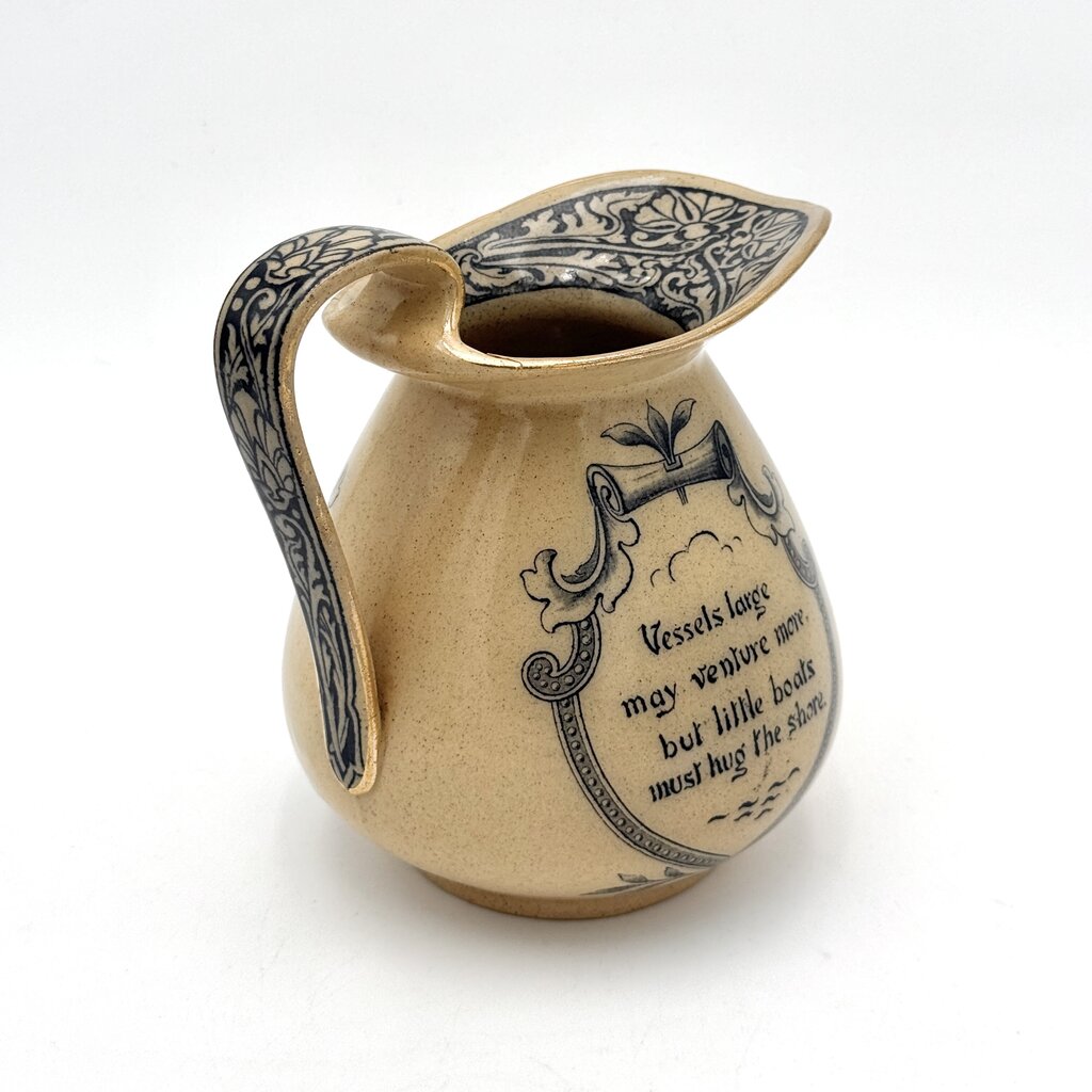 Royal Doulton Ceramic Proverb Motto Jug