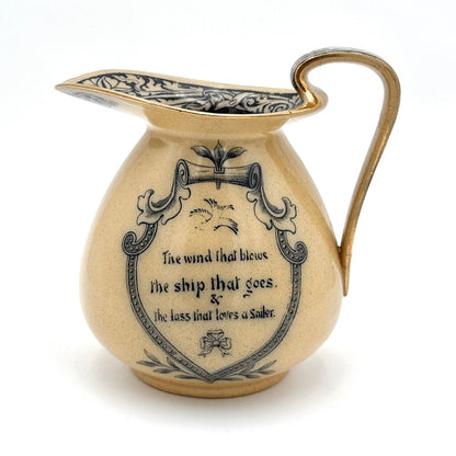 Royal Doulton Ceramic Proverb Motto Jug