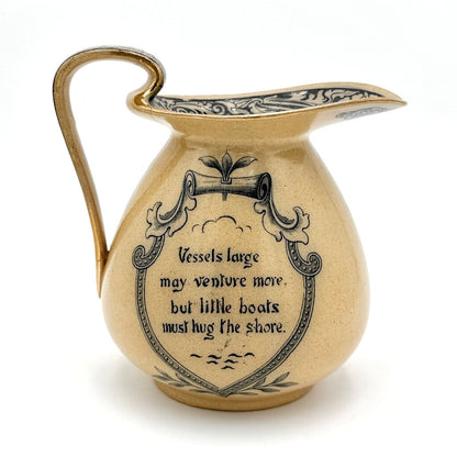 Royal Doulton Ceramic Proverb Motto Jug