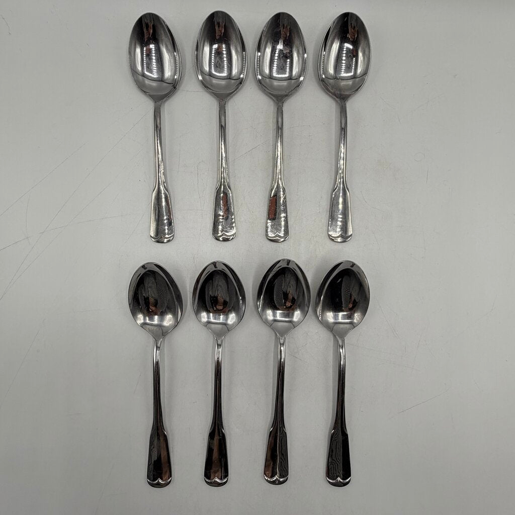 Vintage 27pc. National Stainless Japan “Olde Salem” Flatware Forks Knives Spoons Discontinued /cb