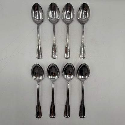 Vintage 27pc. National Stainless Japan “Olde Salem” Flatware Forks Knives Spoons Discontinued /cb