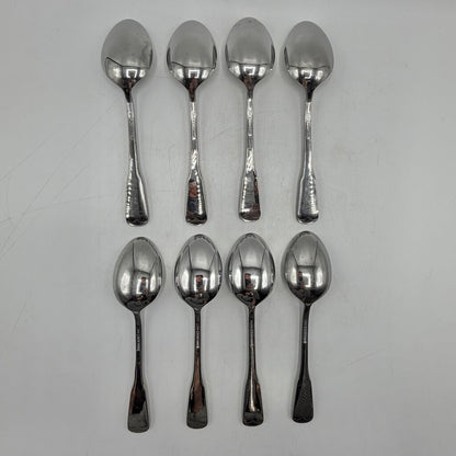 Vintage 27pc. National Stainless Japan “Olde Salem” Flatware Forks Knives Spoons Discontinued /cb