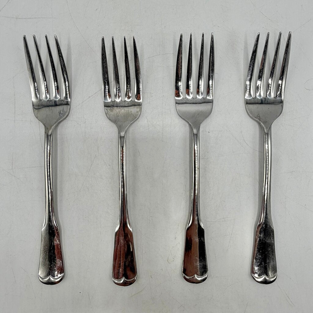 Vintage 27pc. National Stainless Japan “Olde Salem” Flatware Forks Knives Spoons Discontinued /cb