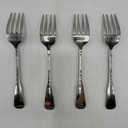 Vintage 27pc. National Stainless Japan “Olde Salem” Flatware Forks Knives Spoons Discontinued /cb
