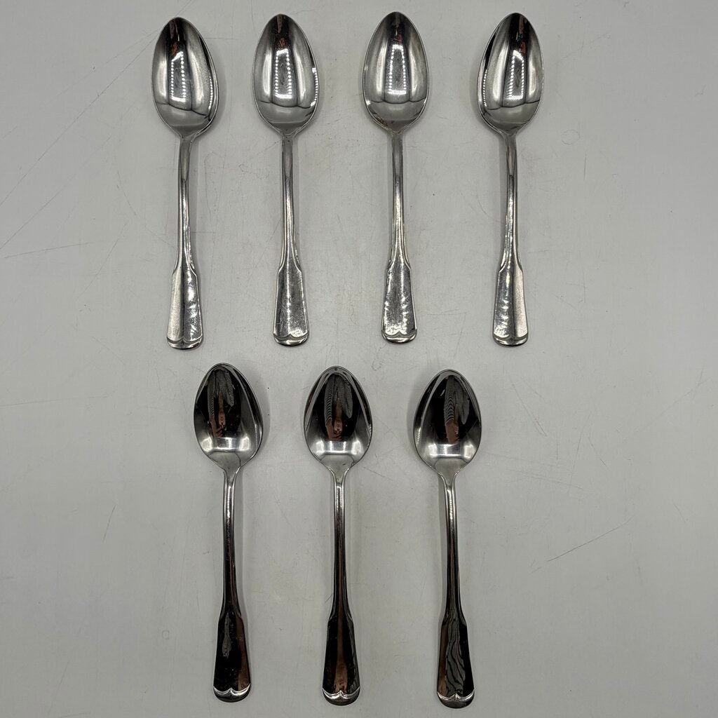 Vintage 27pc. National Stainless Japan “Olde Salem” Flatware Forks Knives Spoons Discontinued /cb