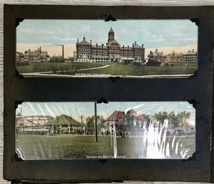 Antique Grand Rapids Mi. Postcard Album 1890’s- Early 1900’s /b