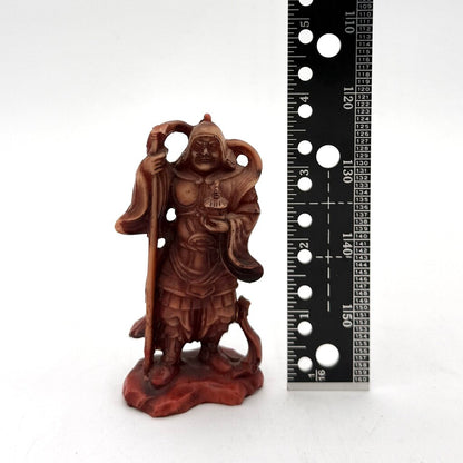 Set of 7 Immortals Of Taoism Resin Carved Figurines