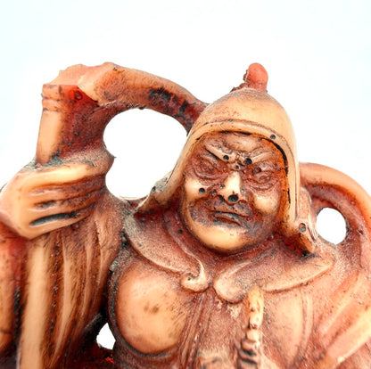 Set of 7 Immortals Of Taoism Resin Carved Figurines