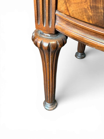 Antique Carved Hardwood Side Table