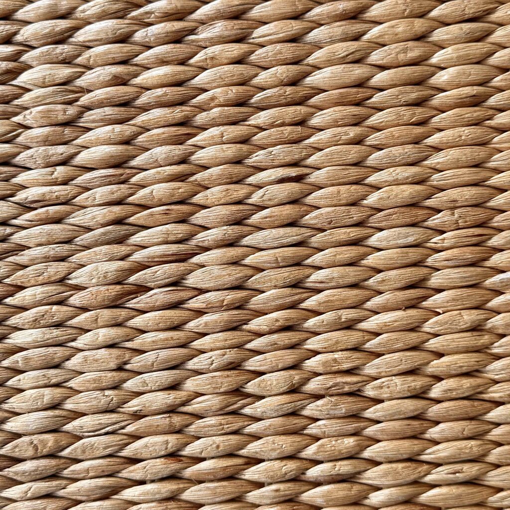Square Rattan Stool